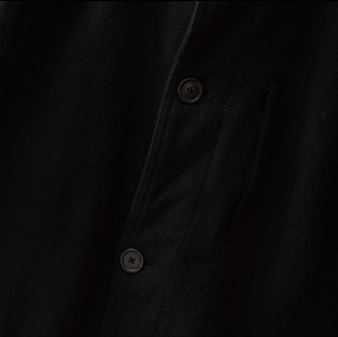 ⚠️CHAPS ✨チャップス❣️ウールメルトンコート44(XXL〜3XL)黒ブラック