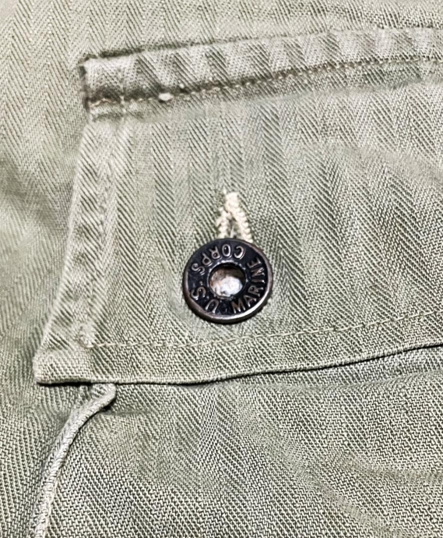 【JANK】米軍 実物 40’s U.S.M.C. P-44 HBTトラウザーズ