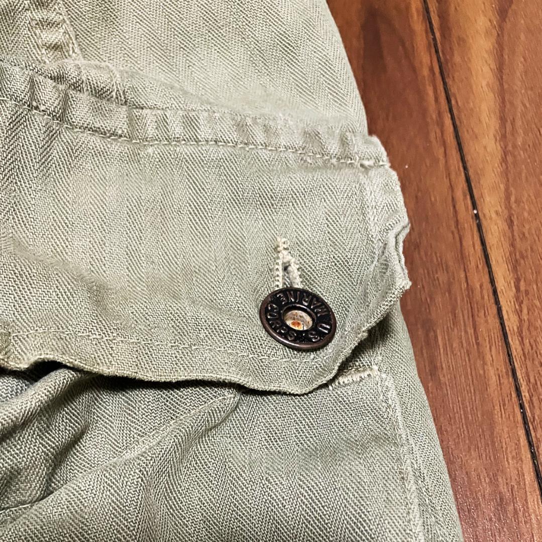 【JANK】米軍 実物 40’s U.S.M.C. P-44 HBTトラウザーズ