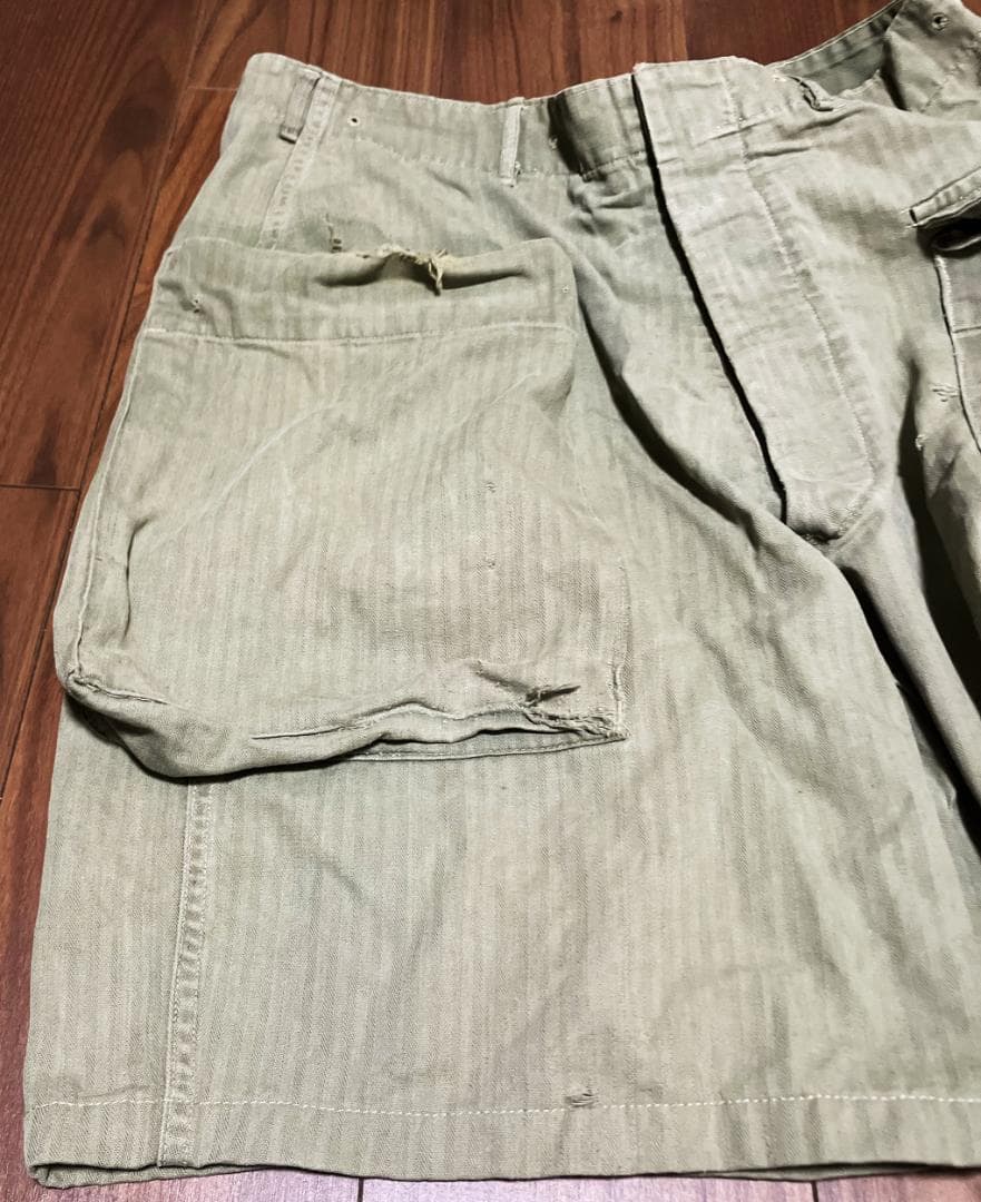【JANK】米軍 実物 40’s U.S.M.C. P-44 HBTトラウザーズ