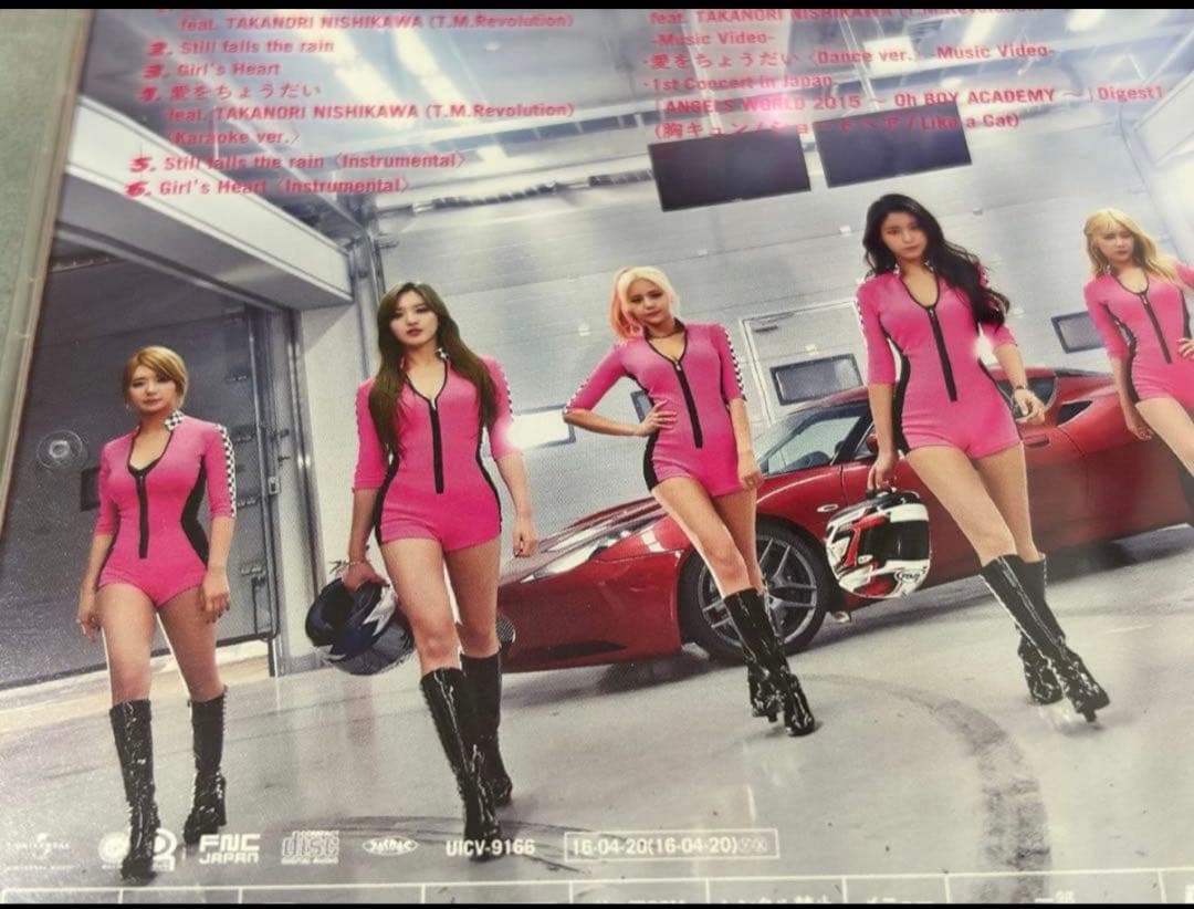 AOA 愛してます アルバム トレカ３枚付き‼️