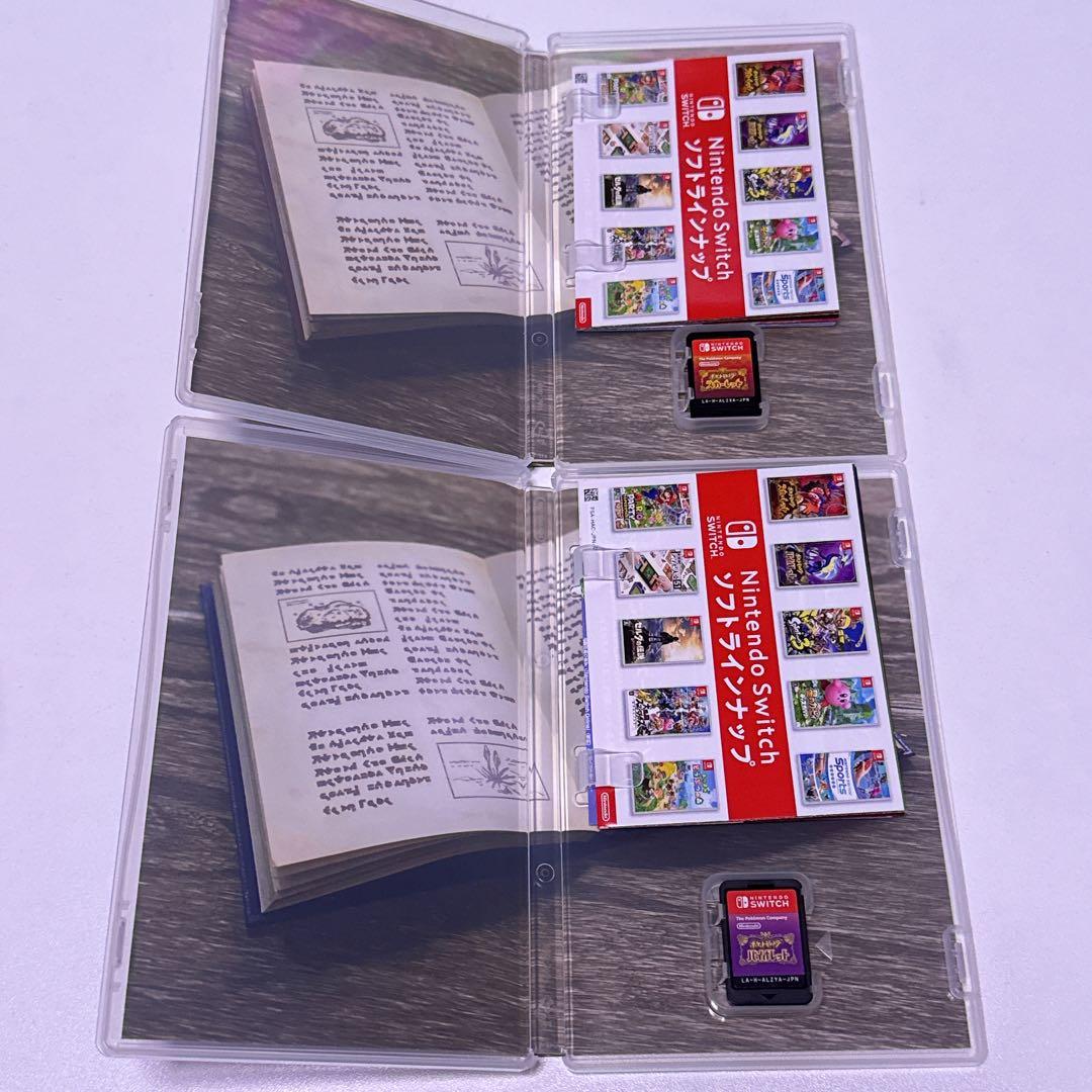 任天堂Switch ポケットモンスター バイオレット・スカーレットセット 美品