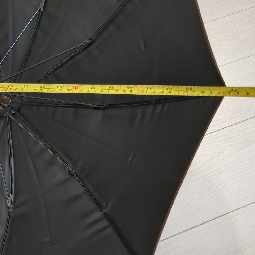 サンバリア100 長傘　S 木製ブラウン