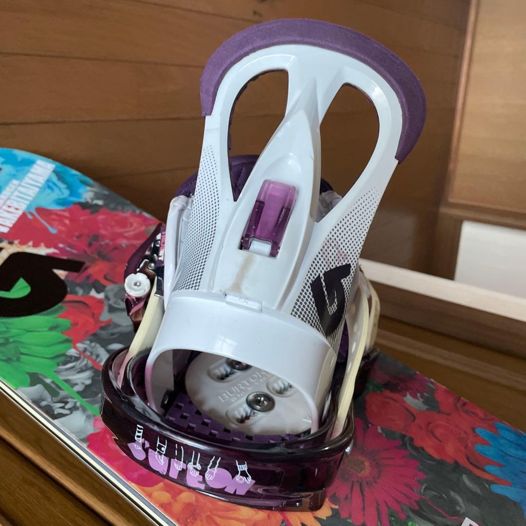 M*o様 BURTON SOCIALスノーボード、ビンディング