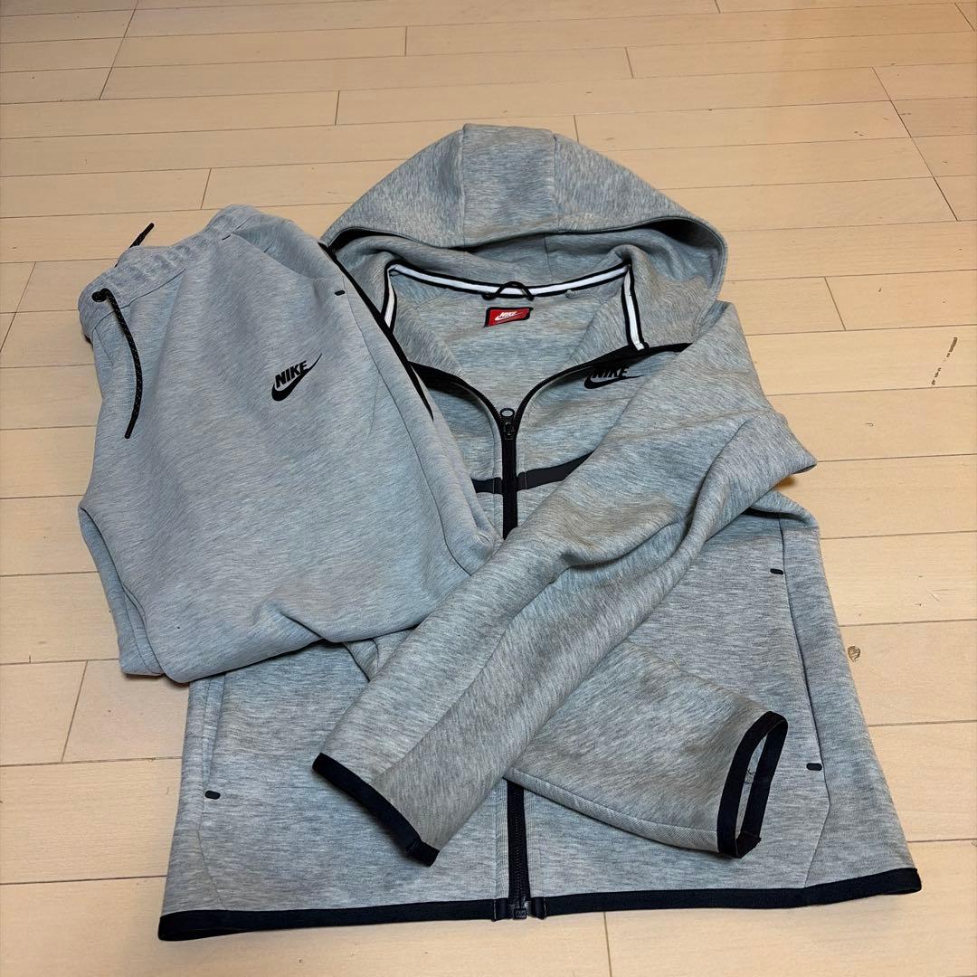 Nike テックフリース セットアップ グレー 身長160ジャスト