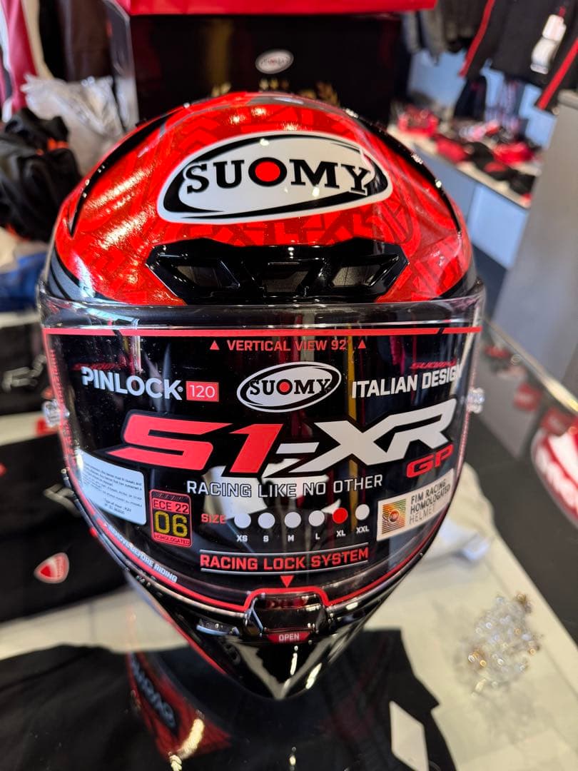 SUOMY S1-XR GP PECCO BAGNAIA レプリカ　XL