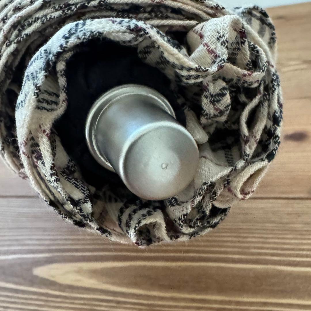 【美品】バーバリー BURBERRY ノバチェック 折り畳み傘 日傘 未使用級