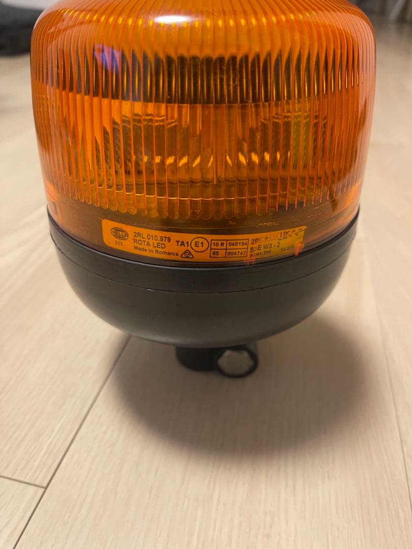 HELLA ヘラ　オレンジ LED ビーコン 回転灯　トラクター