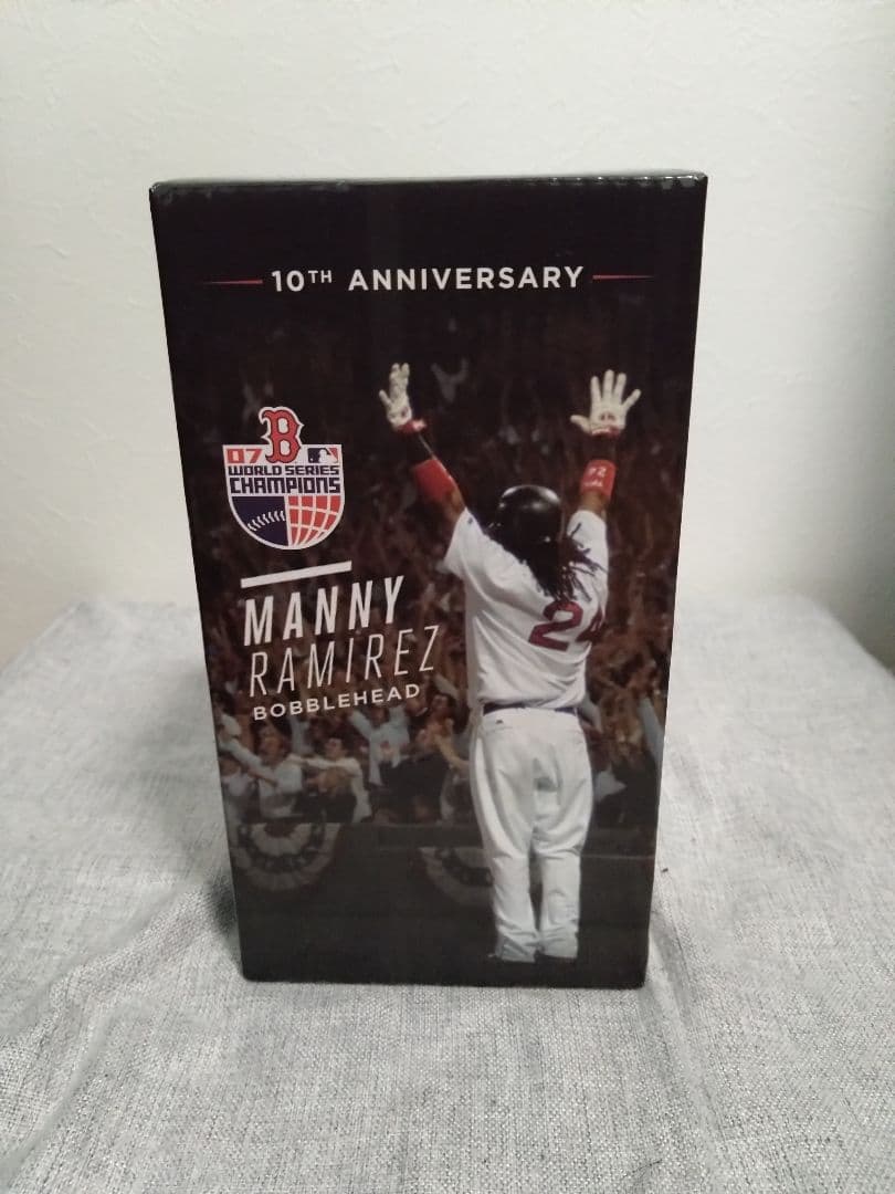 ボストン・レッドソックス　マニー・ラミレス ボブルヘッド フィギュア