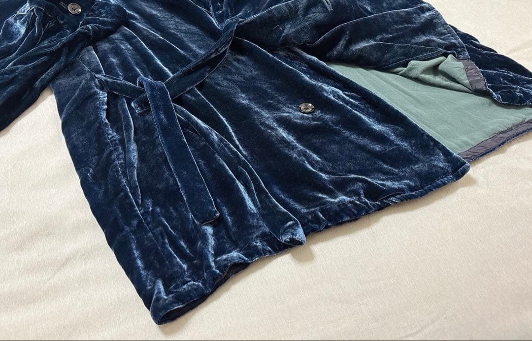 早い者勝ち　ZARA STUDIO ベルベット セットアップ 上下 シルク M