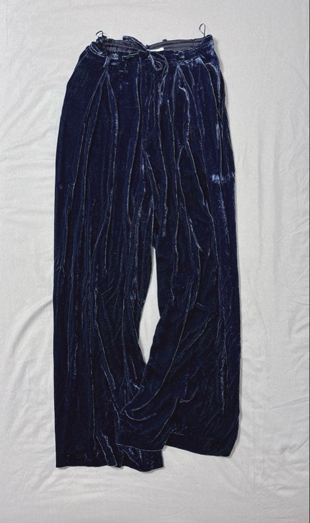 早い者勝ち　ZARA STUDIO ベルベット セットアップ 上下 シルク M