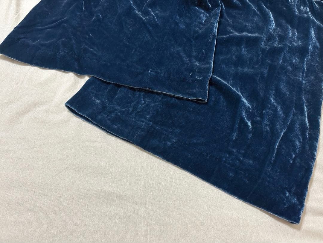 早い者勝ち　ZARA STUDIO ベルベット セットアップ 上下 シルク M