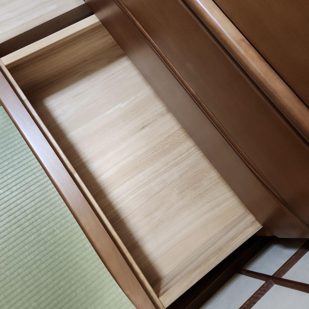 府中家具　桐材 箪笥　ワイドチェスト