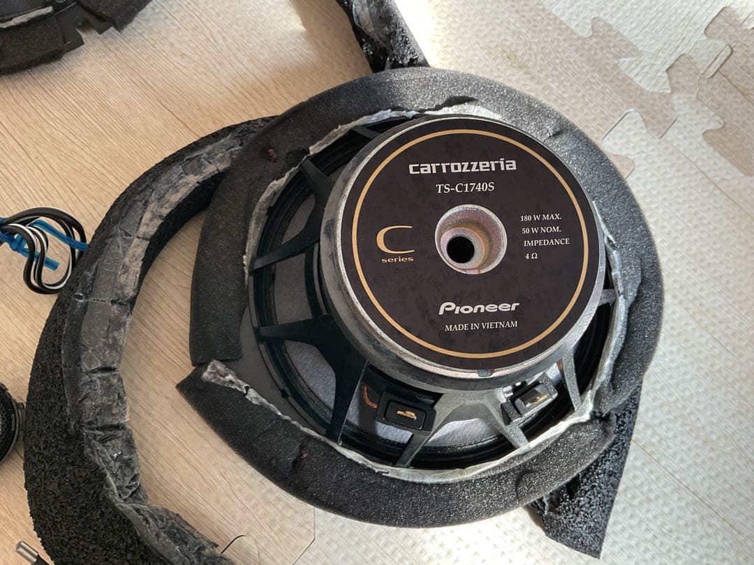 Pioneer TS-C1740S & UD-K5310 GB系フリードに