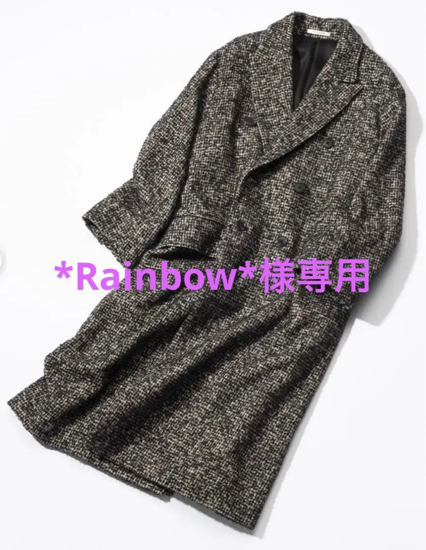 COUTURE D'ADAM ツイードロングコート