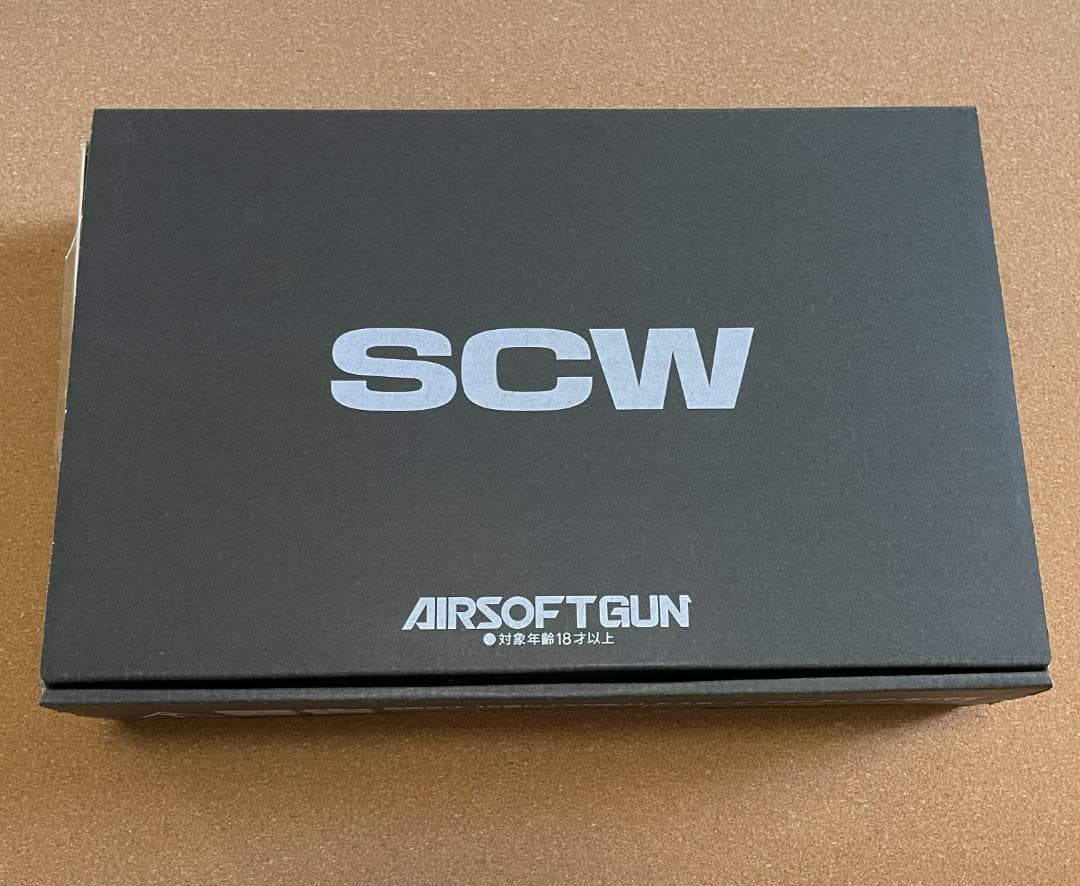 SCW コルト1911 シルバーエアソフトガン