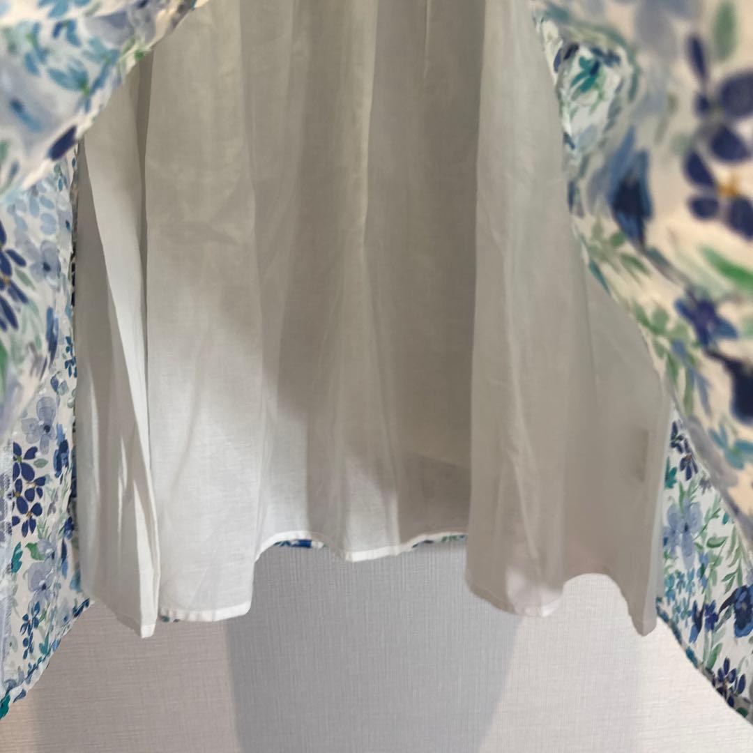 ケイトスペード　ガールズ ラブリーガーデンラッフルカラーワンピース　160 新品