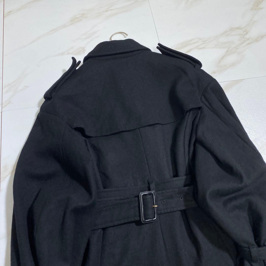 希少♡IROFUSI ヨウジヤナギサワ ウール トレンチコート ボリューム袖