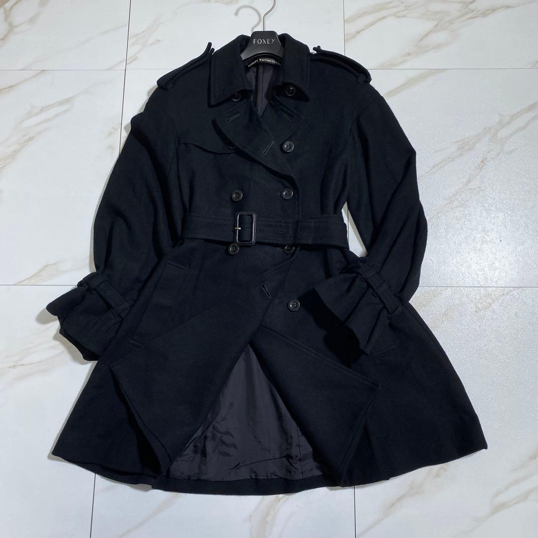 希少♡IROFUSI ヨウジヤナギサワ ウール トレンチコート ボリューム袖