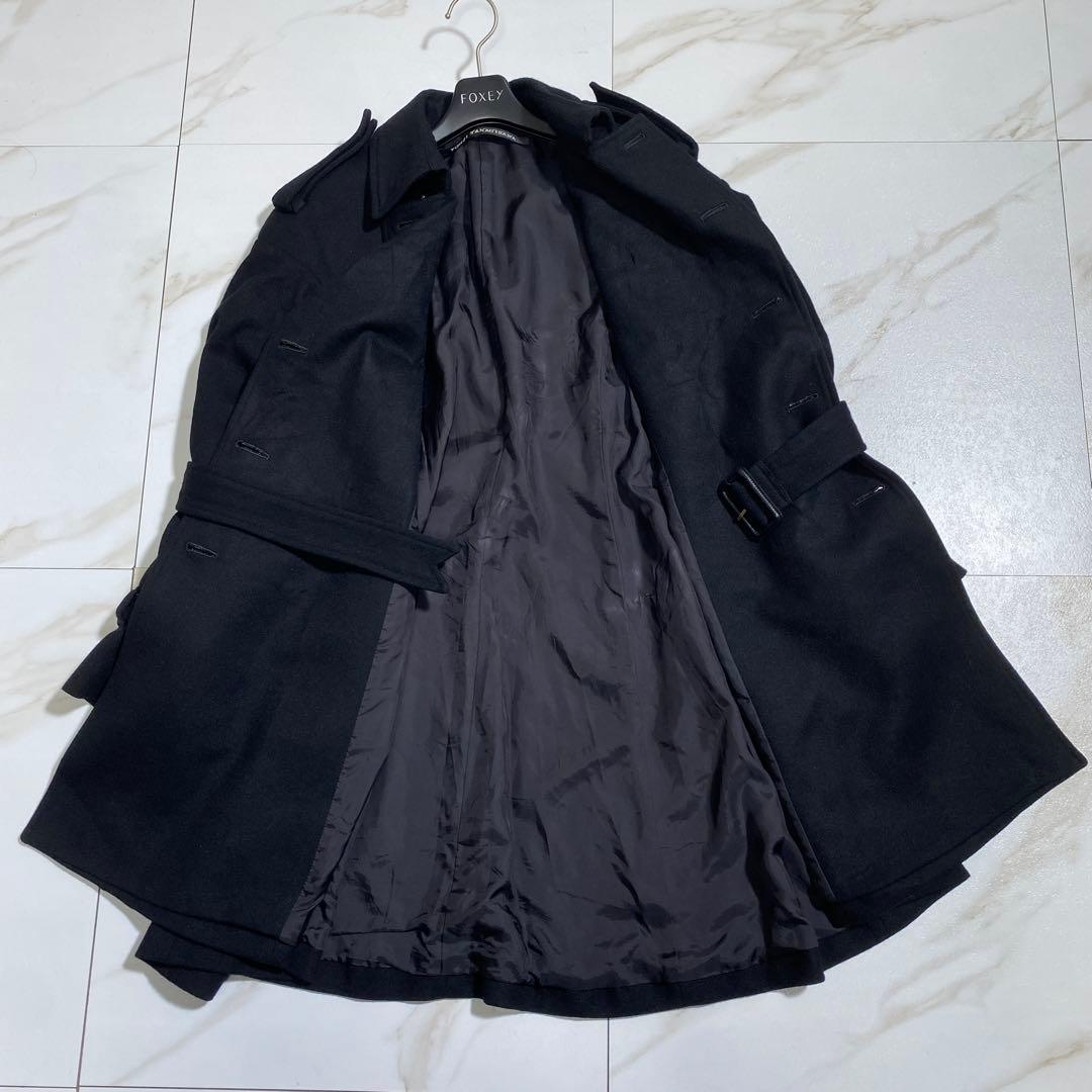 希少♡IROFUSI ヨウジヤナギサワ ウール トレンチコート ボリューム袖