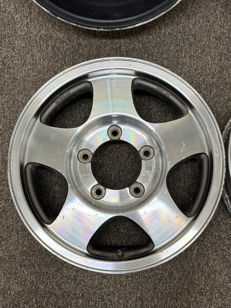スズキジムニー 純正16インチ 5.5J+22 5H 139.7 4本セット