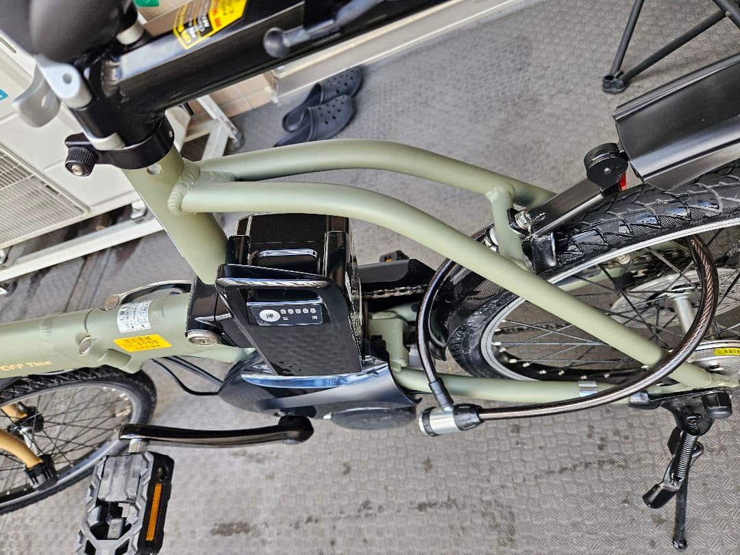 Panasonic 電動アシスト自転車 スポーツタイプ オリーブ