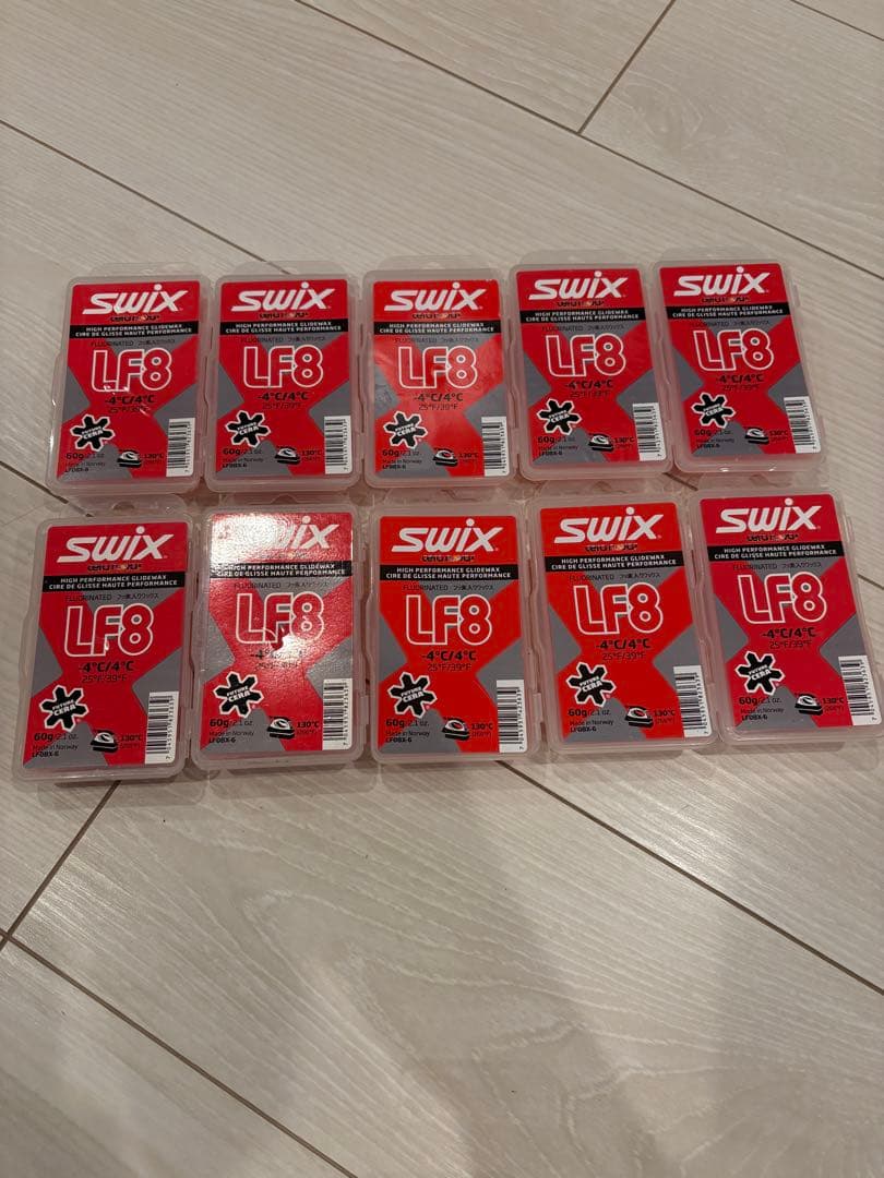 Swix LF8 LF7 Gallium G kassoh ワックスセット