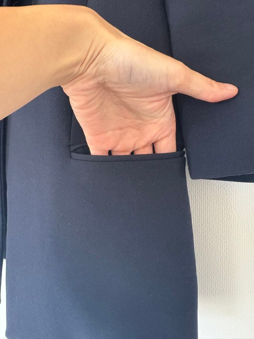 ENFOLD ネイビー テーラードジャケット 38