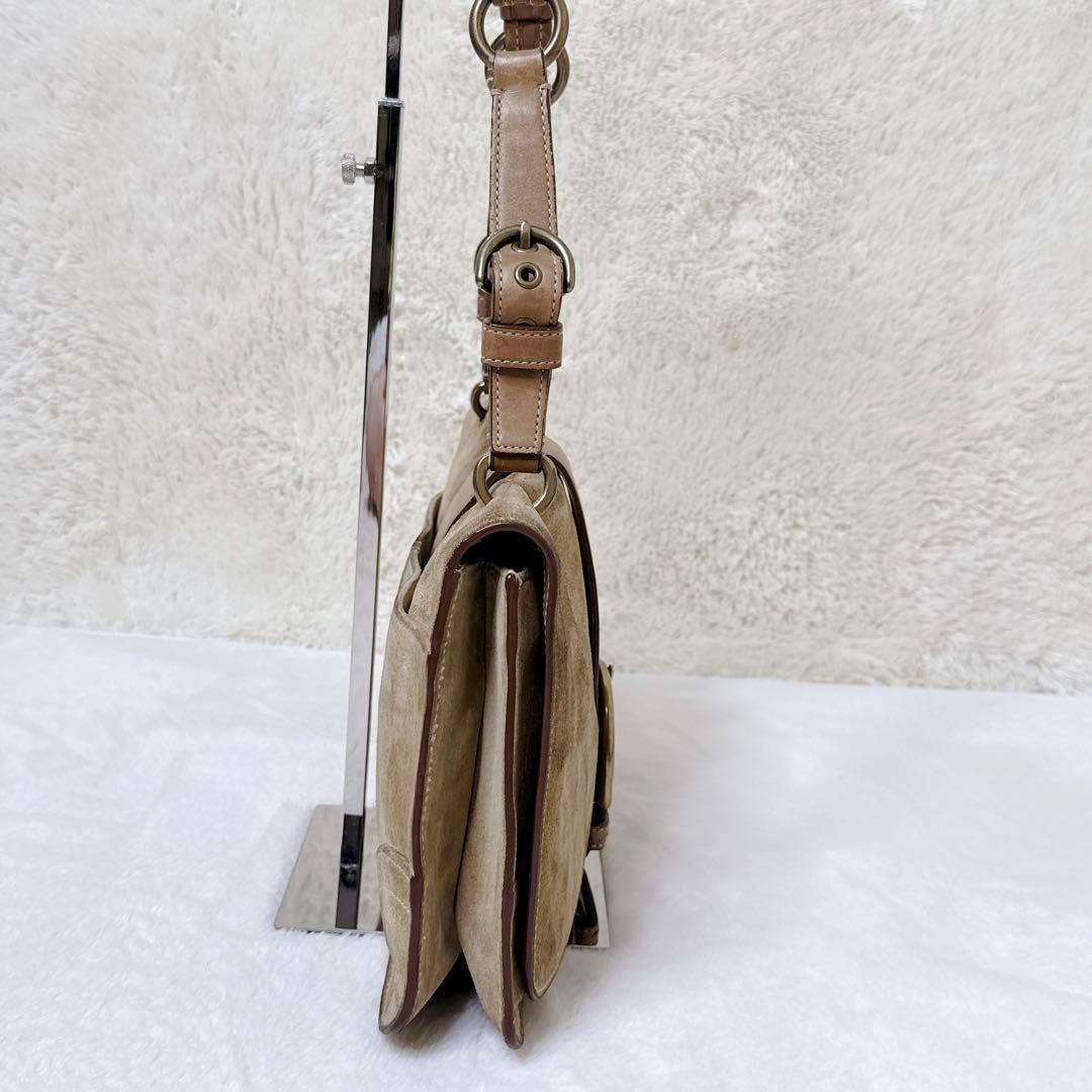 バッグ COACH Soho Suede Shoulder Accessory Bag