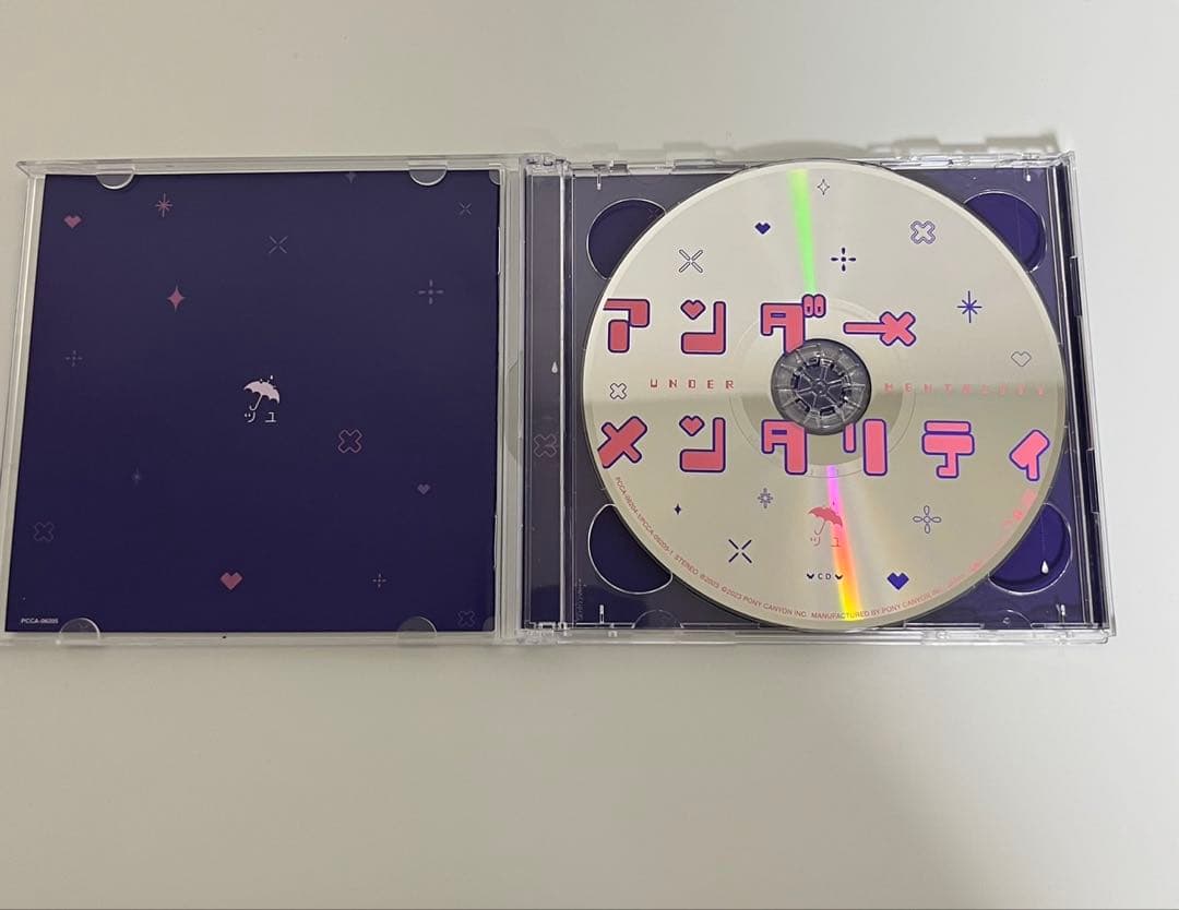 アンダーメンタリティ 「初回限定盤」 DVD➕CD