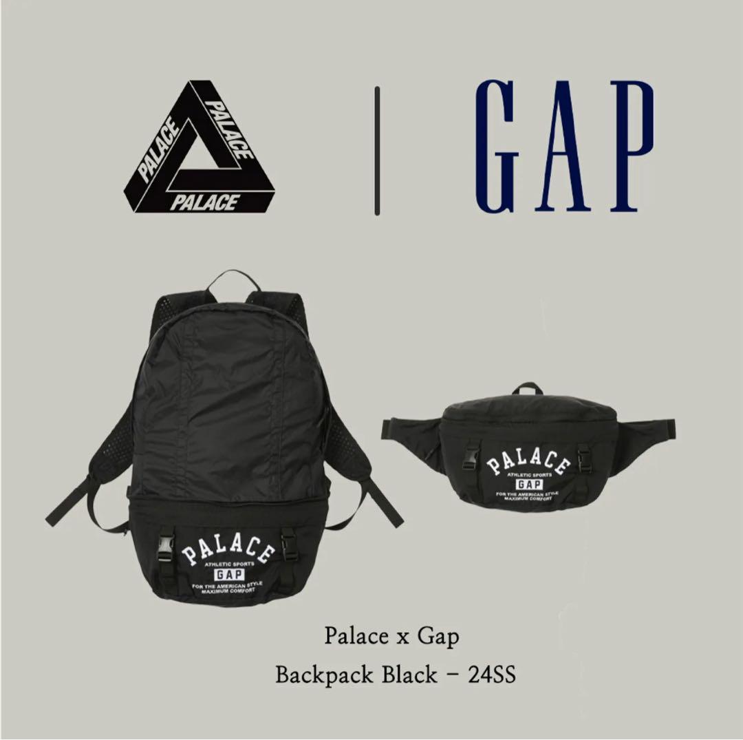 Palace x Gap バックパック ブラック 24SS