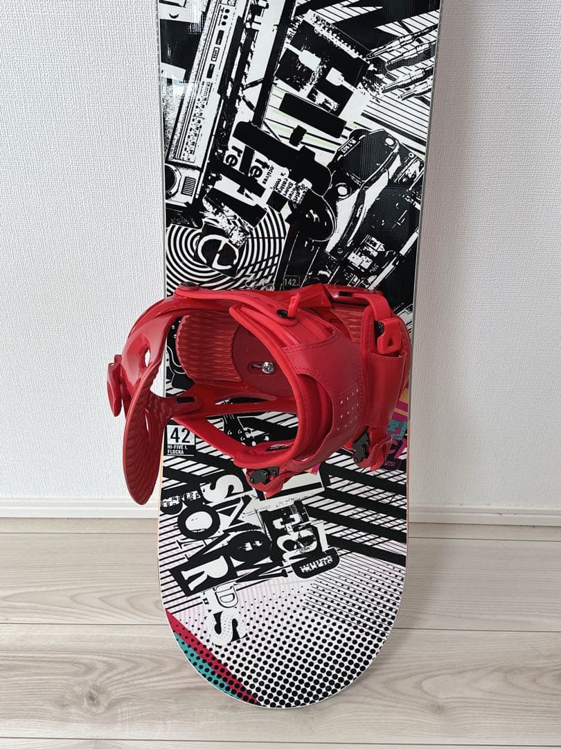 HEAD スノーボードセット 142cm ビンディング付き　2点セット