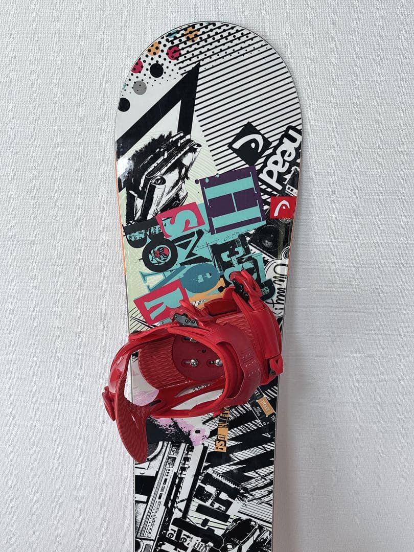HEAD スノーボードセット 142cm ビンディング付き　2点セット