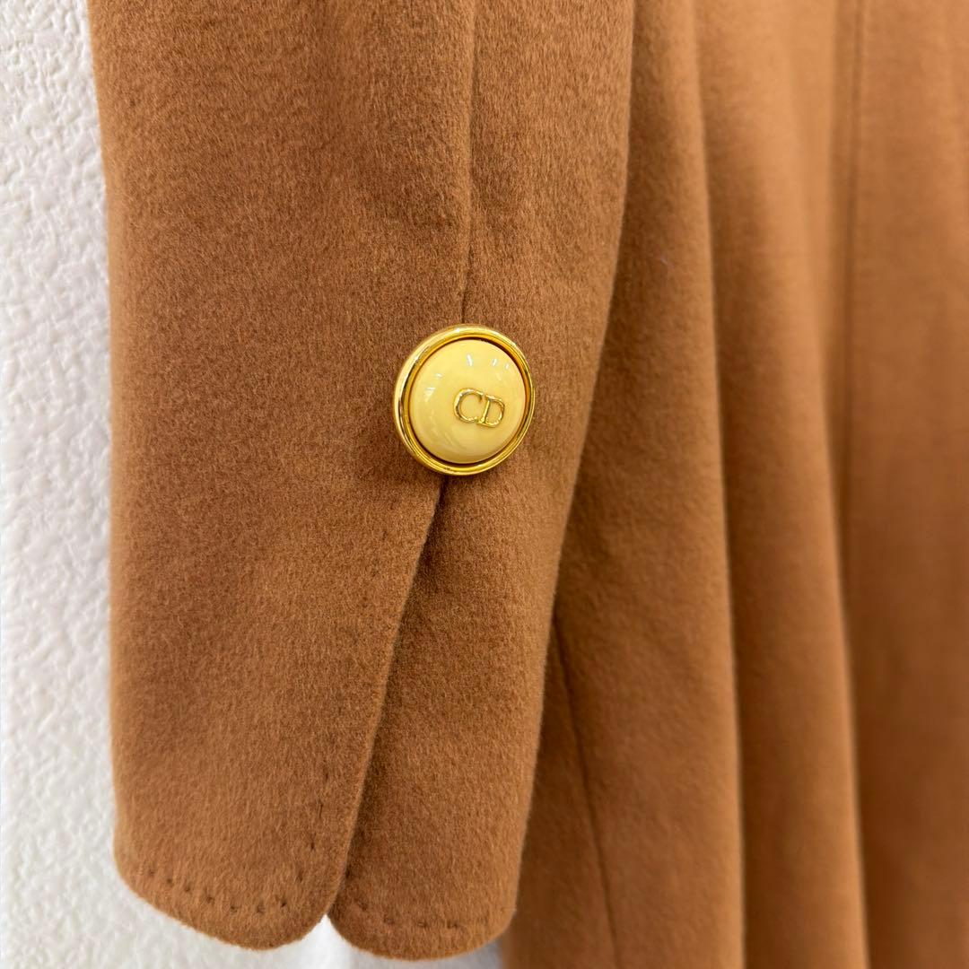 クリスチャンディオール　ヴィンテージ　カシミヤコート