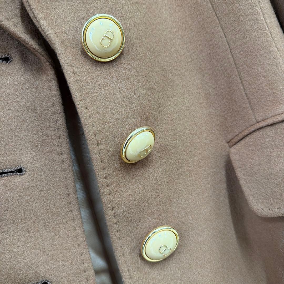 クリスチャンディオール　ヴィンテージ　カシミヤコート