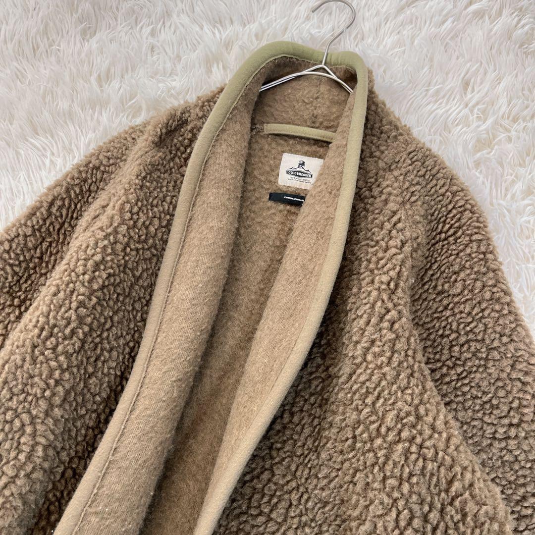 コールドブレーカー ジャーナルスタンダード ウール100 ボアガウン コート