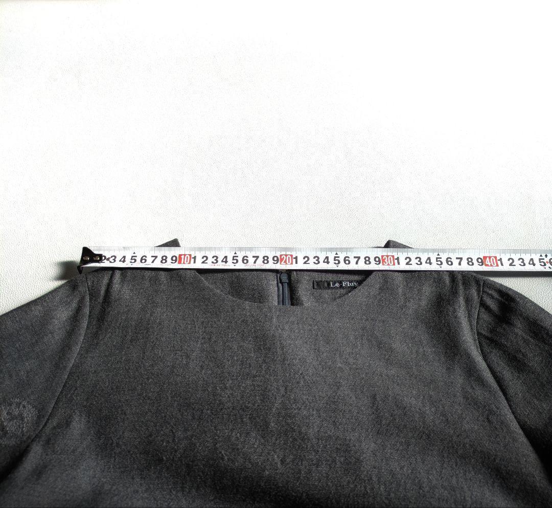 アコーレ レフルイ／日本製コットンウール カラフルドットワンピース 近年もの