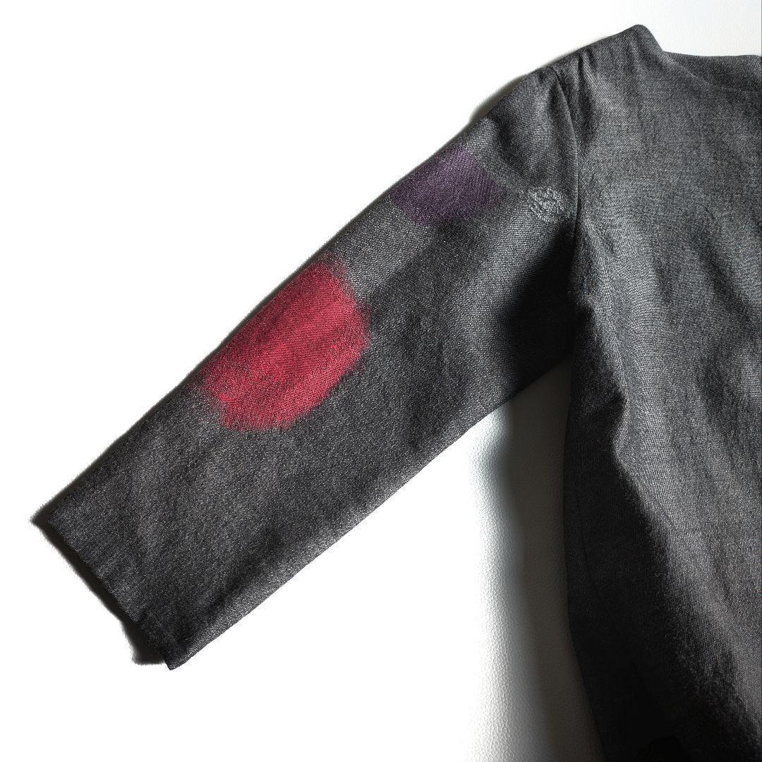 アコーレ レフルイ／日本製コットンウール カラフルドットワンピース 近年もの