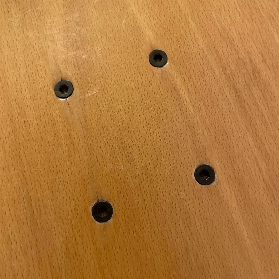 【週末値下】天童木工 x サスクワッチファブリックス　スケボーデッキ (脚付)