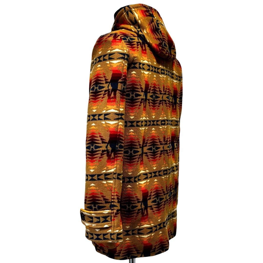 ヒステリックグラマー ペンドルトン コラボ ダッフルコート 総柄 S タグ付き