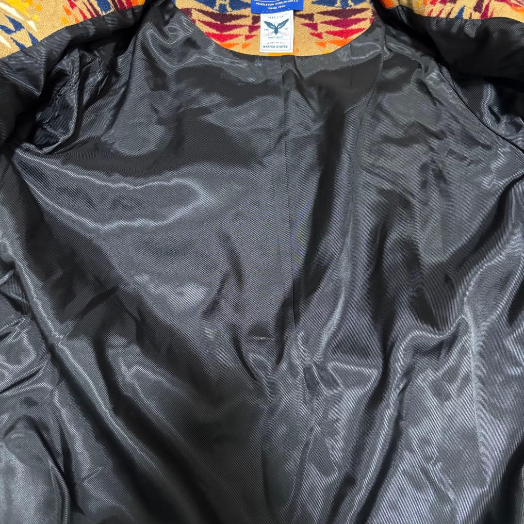 ヒステリックグラマー ペンドルトン コラボ ダッフルコート 総柄 S タグ付き