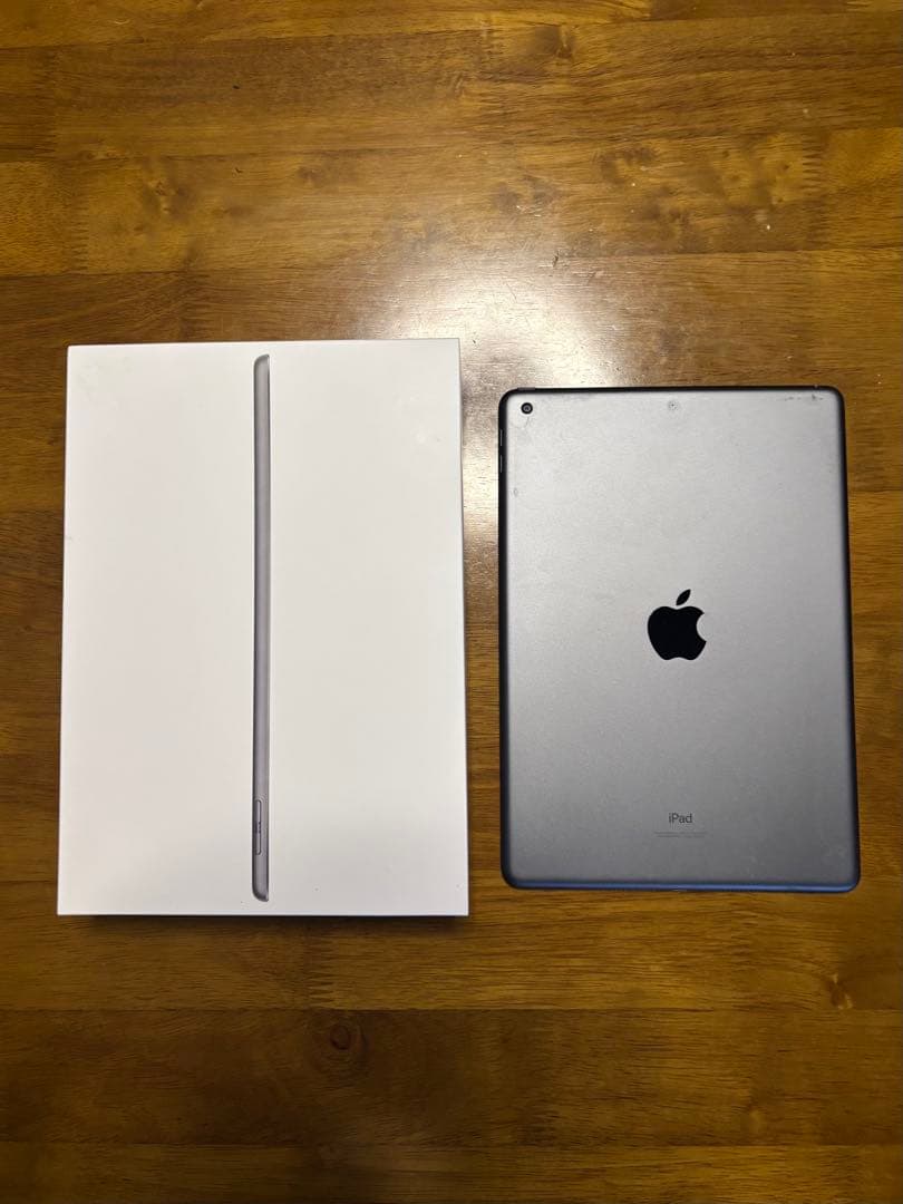 iPad 第9世代 スペースグレー 本体+箱+カバー 64GB WiFiモデル