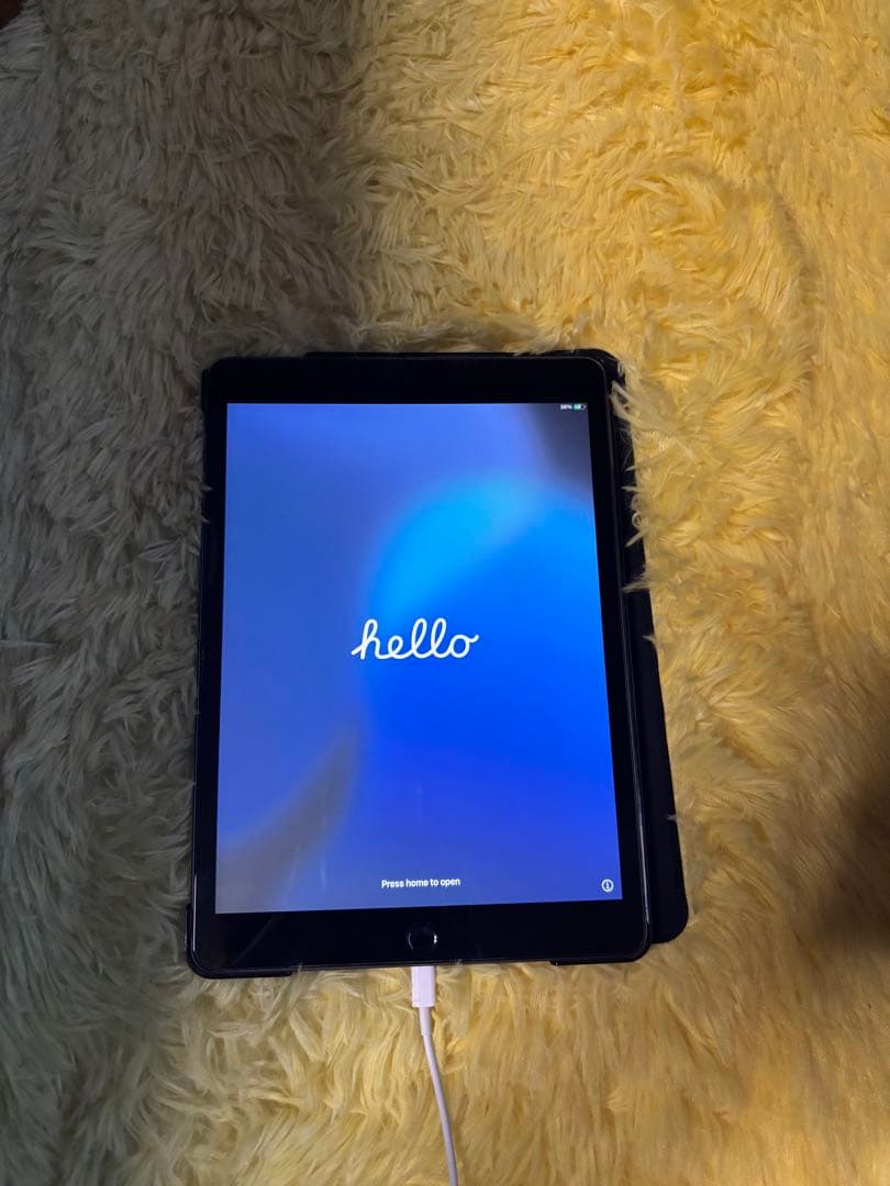 iPad 第9世代 スペースグレー 本体+箱+カバー 64GB WiFiモデル