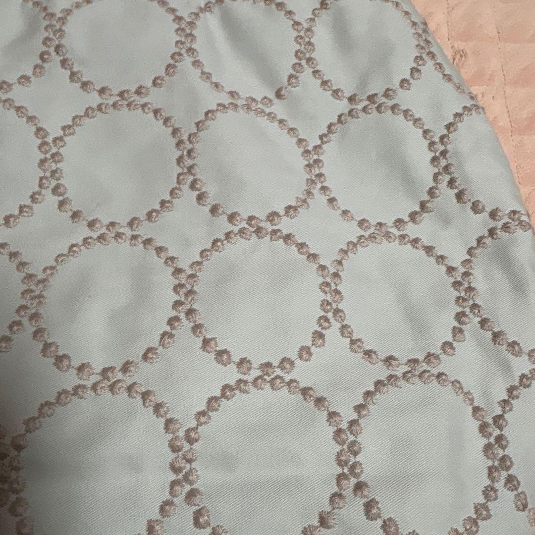 ミナペルホネ　パニーニバック　タンバリン　ライトブルー✖️ベージュ