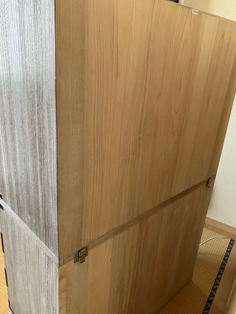 創作加茂桐箪笥　総桐タンス上下セット