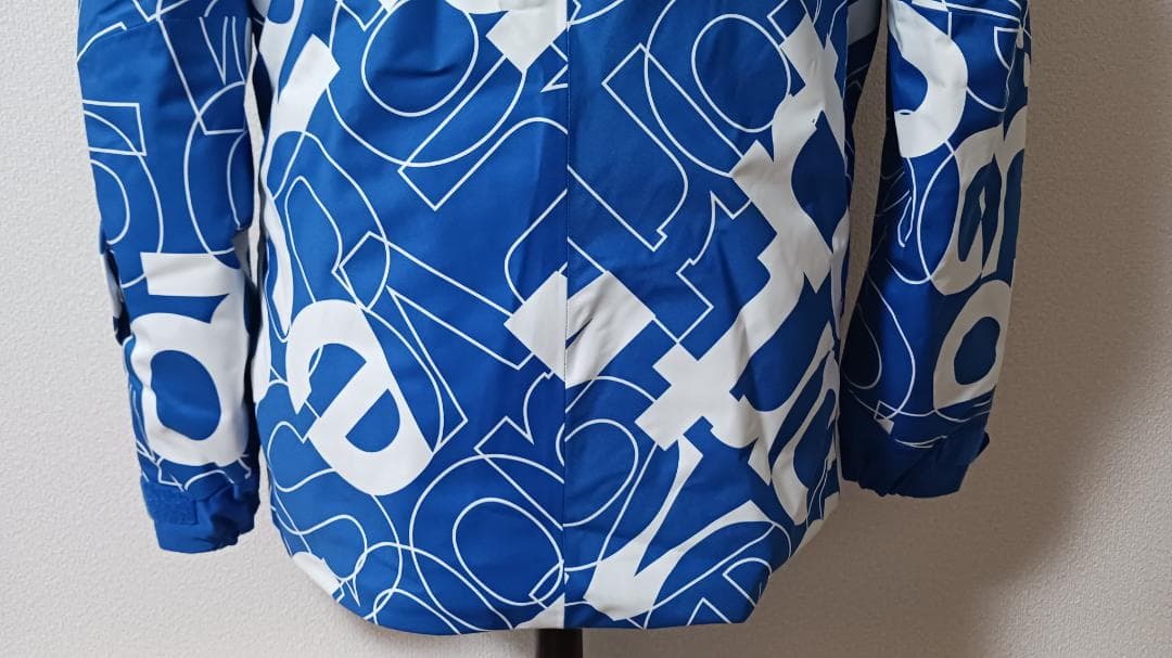 DESCENTE S.I.O ノーティカルブルータイポグラフィー スキーウェア