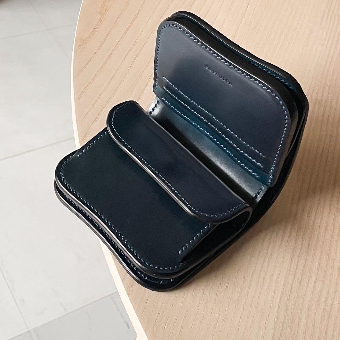 【セール】 2つ折り財布 ホーウィンシェルコードバン クロコダイル ポロサス