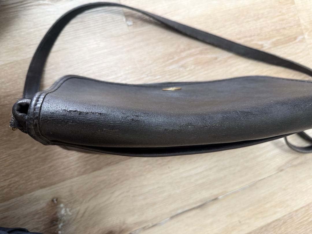 【極美品】オールドコーチ　coach シティバッグ　ショルダーバッグ　黒　USA