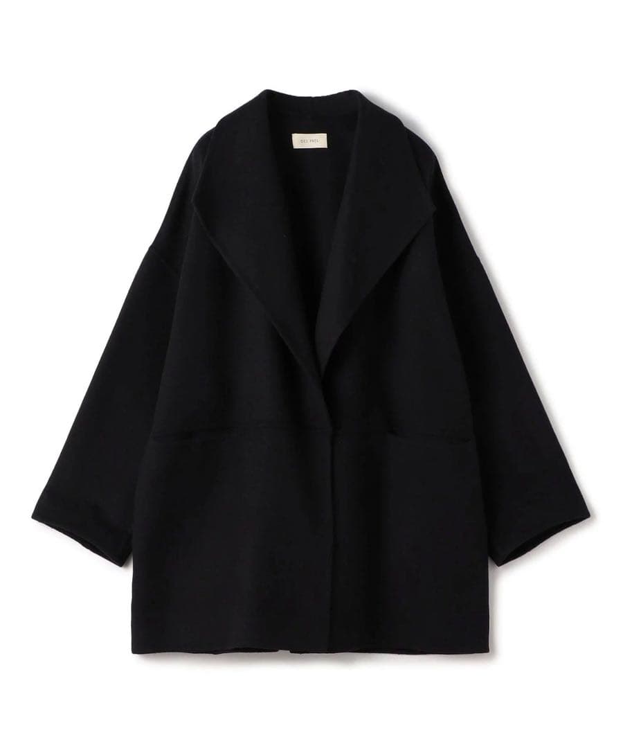 期間限定値下げ　デプレ　ダブルフェイスメルトンビーバー ショートコート