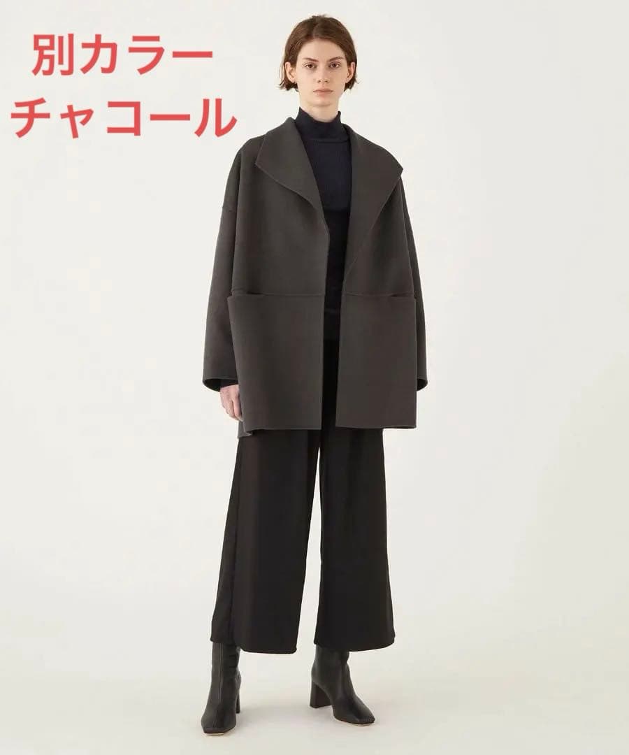 期間限定値下げ　デプレ　ダブルフェイスメルトンビーバー ショートコート